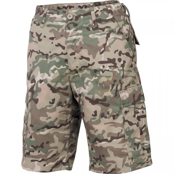 MFH BW Bermuda Shorts Side Pockets - Operation Camo - S