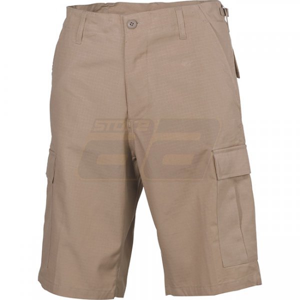 MFH US Bermuda Shorts Ripstop - Khaki - S