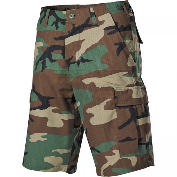 MFH US Bermuda Shorts Ripstop - Woodland - S