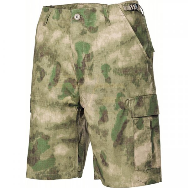 MFH US Bermuda Shorts Ripstop - HDT Camo FG - S