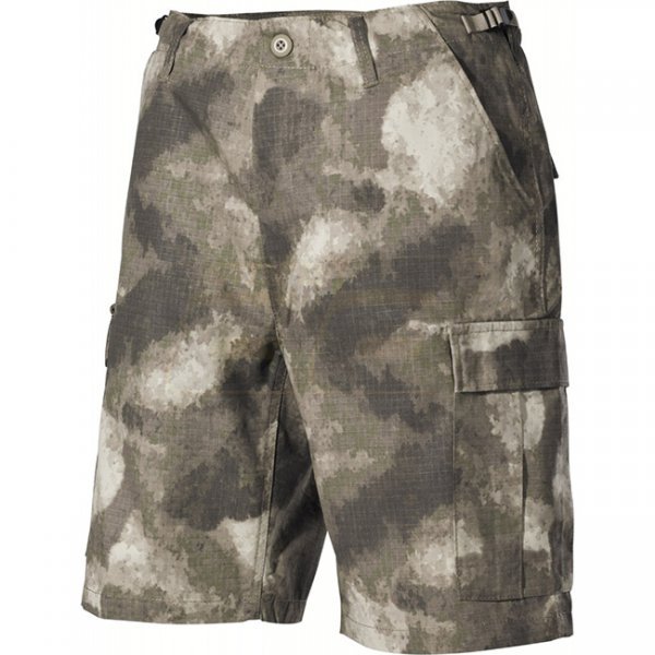 MFH US Bermuda Shorts Ripstop - HDT Camo - 2XL