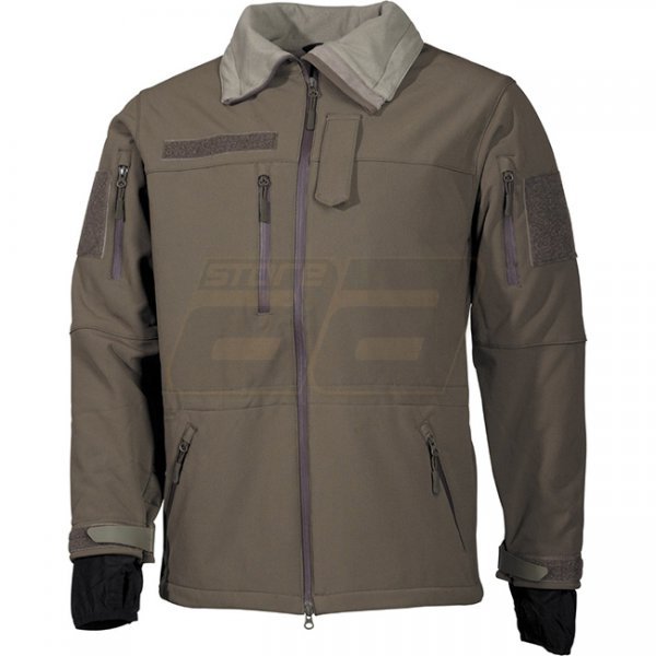 MFHHighDefence HIGH DEFENCE Soft Shell Jacket - Olive - XL