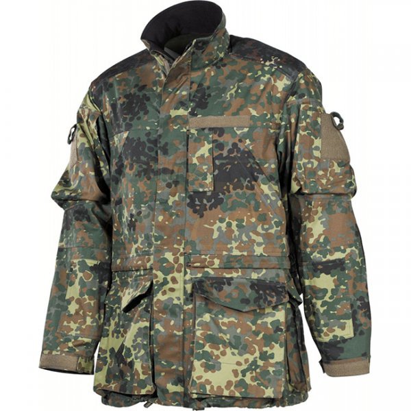 MFH BW Long Combat Jacket Mission / Exercise - Flecktarn - XL