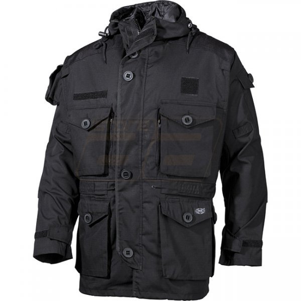 MFHHighDefence SMOCK Commando Jacket Ripstop - Black - XL