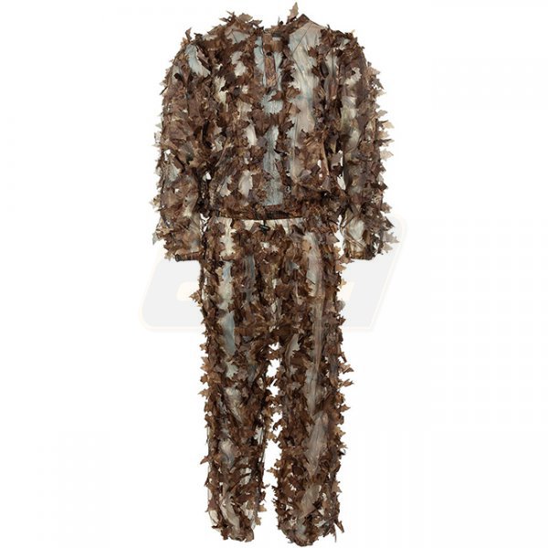 MFH Ghillie Camouflage Suit Leafs - Hunter Brown - XL/2XL