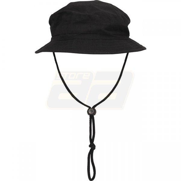 MFH GB Boonie Hat Ripstop - Black - M