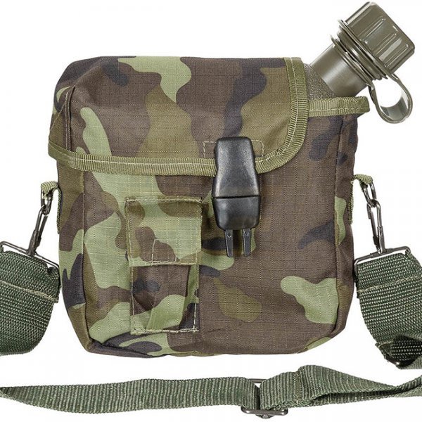 MFH US Canteen & Cover 2 Qt - M95 CZ Camo