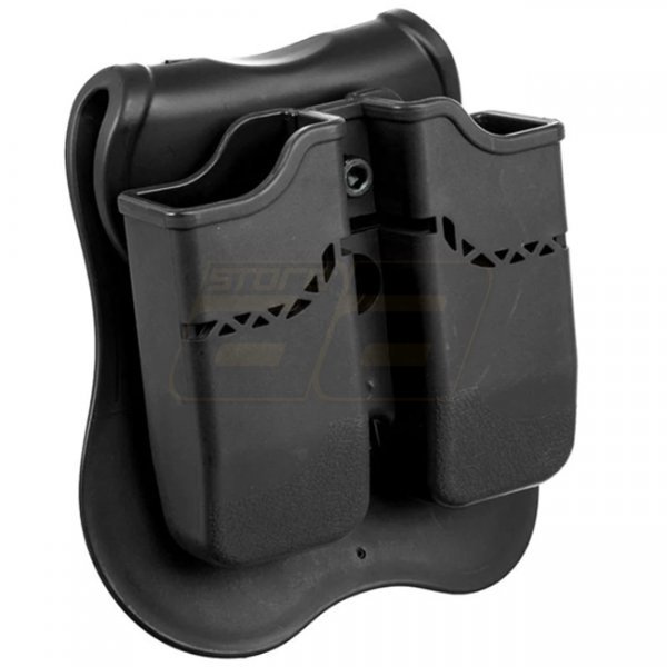 Wosport M92F Double Magazine Pouch - Black