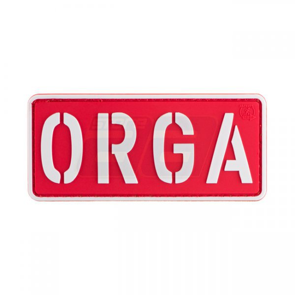 JTG ORGA Rubber Patch - Red