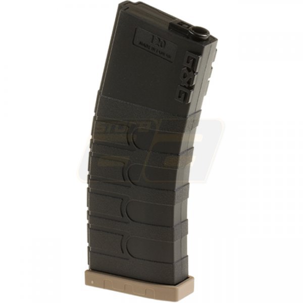 G&G M4 120rds Magazine - Black / Dark Earth