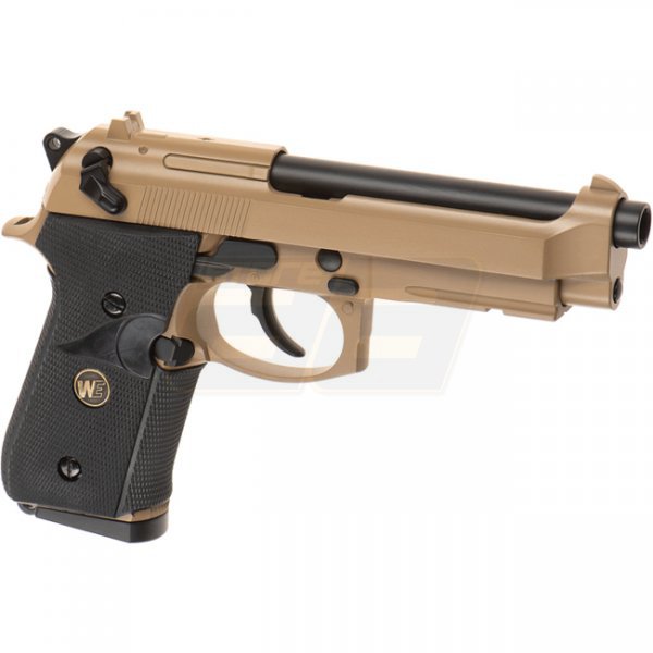 WE M9 A1 Co2 Blow Back Pistol - Desert