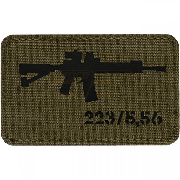 M-Tac AR-15 223/5.56 Laser Cut Patch - Ranger Green