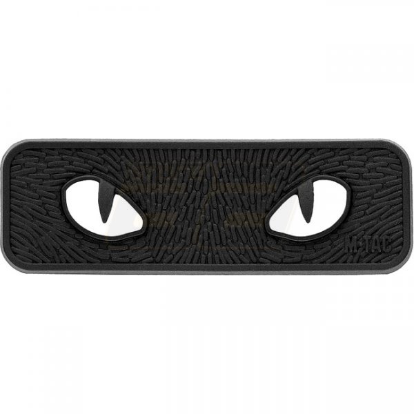 M-Tac Cat Eyes 3D Rubber Patch GID - Black