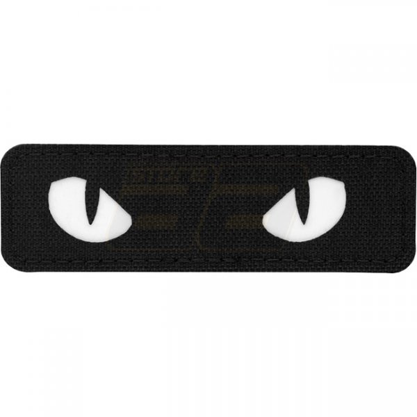 M-Tac Cat Eyes Laser Cut Patch GID - Black