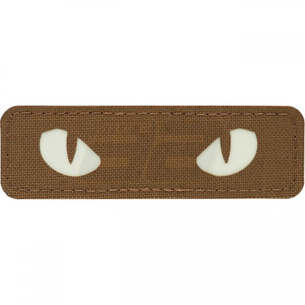 M-Tac Cat Eyes Laser Cut Patch GID - Coyote