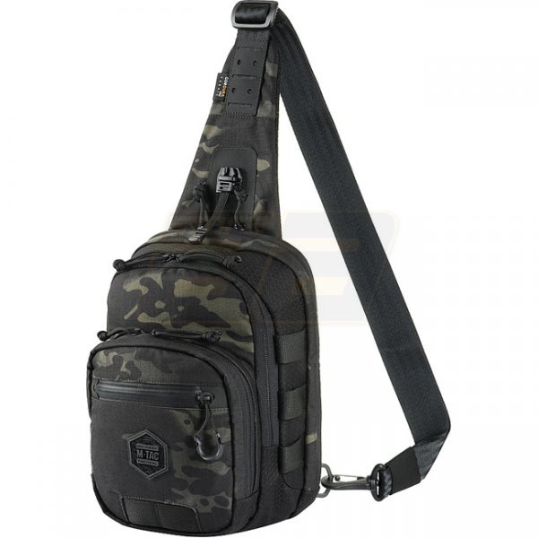 M-Tac Cross Bag Slim Elite Hex - Multicam Black