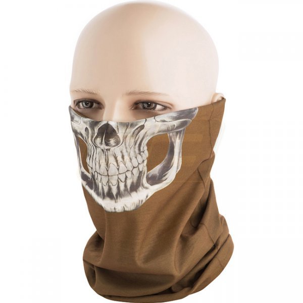 M-Tac Lightweight Tube Scarf Reaper Skull - Coyote