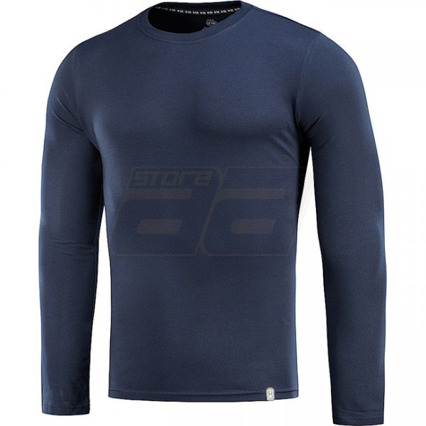 M-Tac Long Sleeve T-Shirt 93/7 - Dark Navy Blue - 3XL