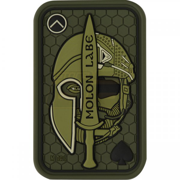 M-Tac Molon Labe Ace 3D Rubber Patch - Olive