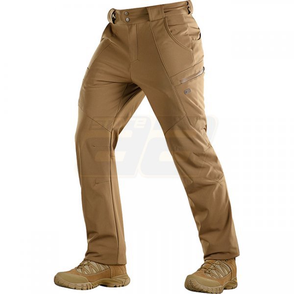 M-Tac Soft Shell Winter Pants - Coyote - 2XL