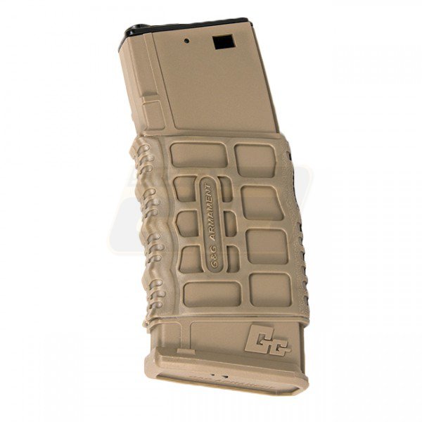 G&G M4 300BBs GMAG-V1 AEG Magazine - Tan