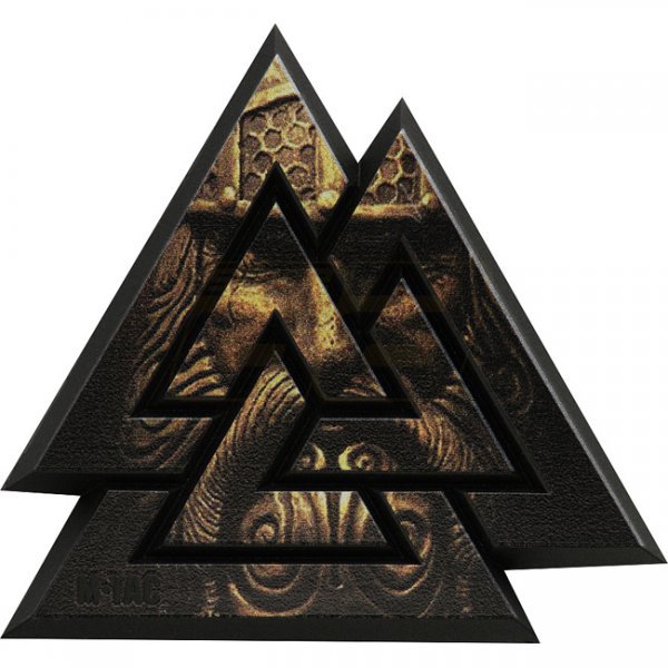 M-Tac Valknut 3D Rubber Patch - Black