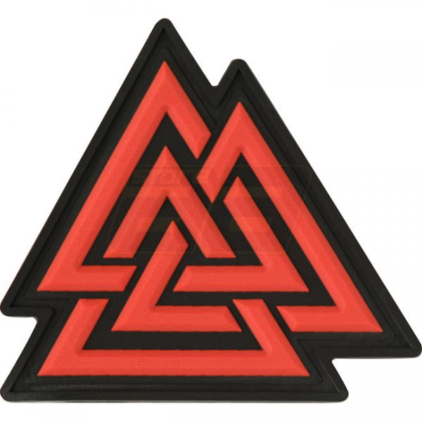 M-Tac Valknut Rubber Patch - Red