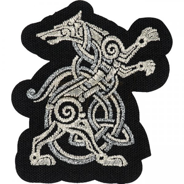 M-Tac Wolf Embroidery Patch - Black