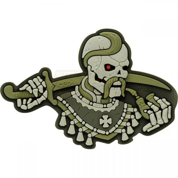 M-Tac You Only Die Once 3D Rubber Patch - Olive