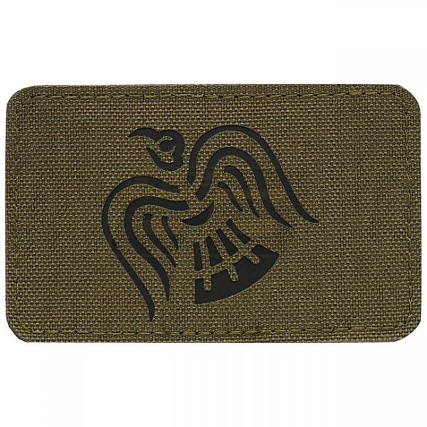 M-Tac Raven Banner Laser Cut Patch - Ranger Green / Black