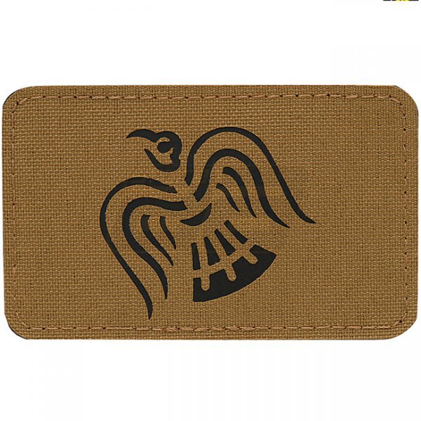 M-Tac Raven Banner Laser Cut Patch - Coyote / Black