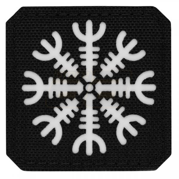 M-Tac Helm of Terror Laser Cut Patch - Black / GID