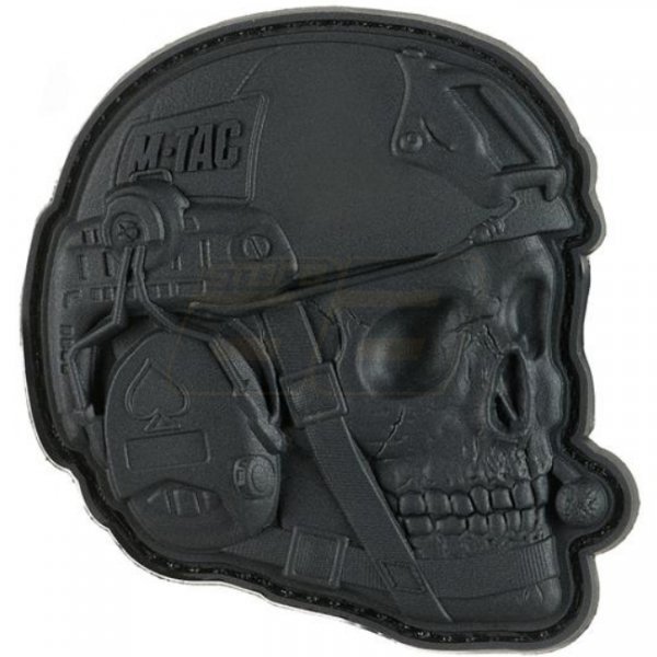 M-Tac Operator 3D Rubber Patch - Black