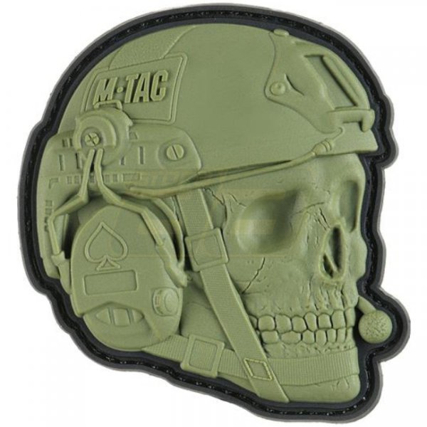 M-Tac Operator 3D Rubber Patch - Olive