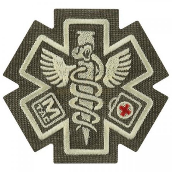 M-Tac Paramedic Embroidery Patch - Ranger Green