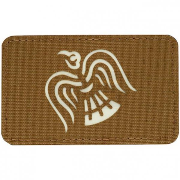 M-Tac Raven Flag Laser Cut Patch GID - Coyote