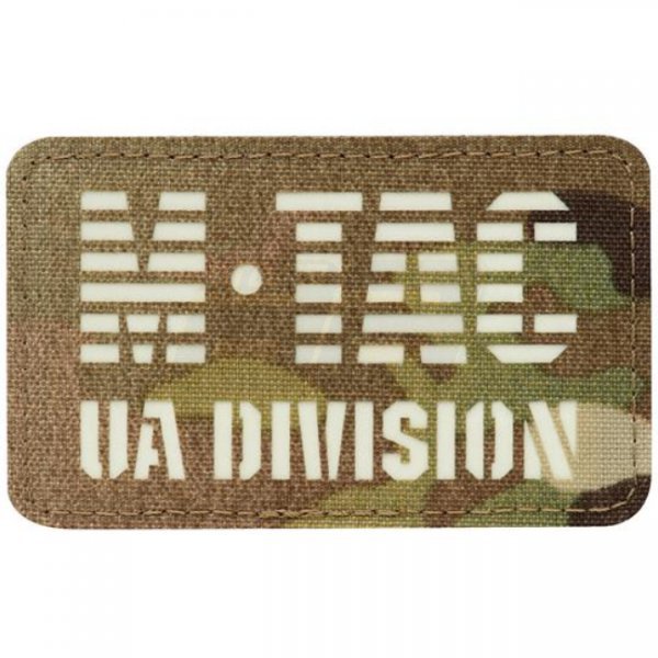 M-Tac UA Division Laser Cut Patch GID - Multicam