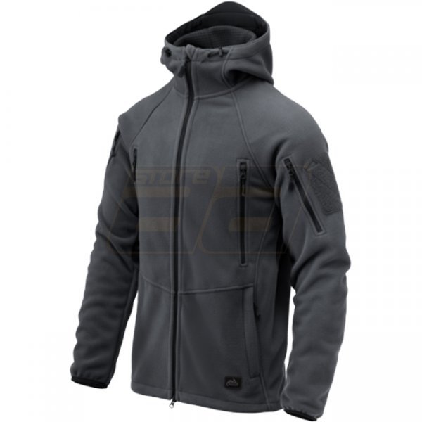 Helikon-Tex Patriot Jacket Mk 2 Hybrid Fleece - Shadow Grey / Black - 2XL