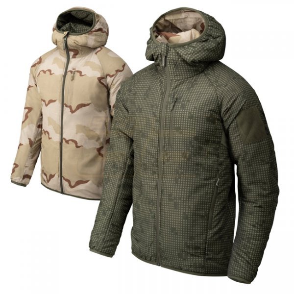 Helikon-Tex Reversible Wolfhound Hoodie Jacket Windpack - Desert Night Camo / US Desert - XL