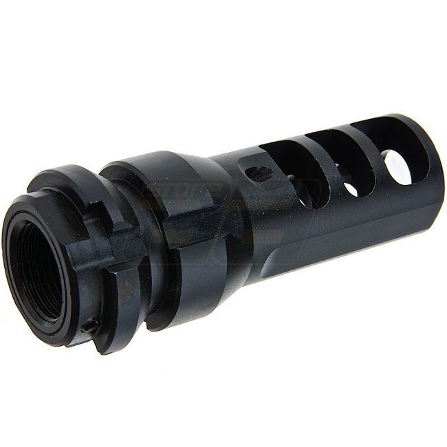 T10 Snake Muzzle Brake 14mm CCW -  The largest