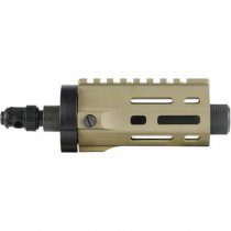 Ares M45X AEG M-LOK Handguard Short - Dark Earth