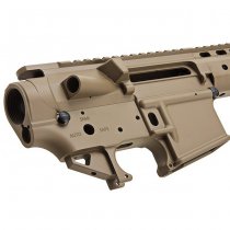 Dytac EMG Noveske NSR 9 Inch Marui MWS GBBR M-LOK Rail & Gen 3 N4 Receiver Kit - Dark Earth