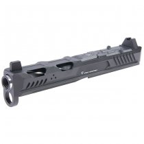 EMG VFC G17 Gen4 GBB Strike Industries ARK Aluminium RMR Slide & Outer Barrel - Black