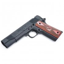 Guarder Marui MEU / 1911 GBB Aluminium Slide & Frame Kit Wooden Grip Panel - Black