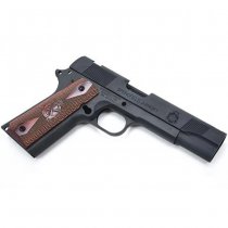 Guarder Marui MEU / 1911 GBB Aluminium Slide & Frame Kit Wooden Grip Panel - Black