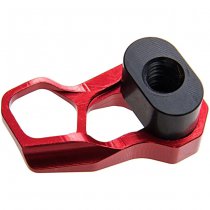 GunsModify WA GBBR CNC Aluminium Magazine Release Extension ACC XMR - Red