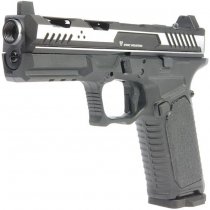 Madbull Strike Industries ARK17 Gas Blow Back Pistol - Black / Silver