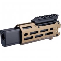 Madbull Strike Industries ASG CZ Scorpion Handguard 6 Inch - Dark Earth