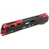 Madbull Strike Industries M4 GBBR / AEG GRIDLOK Handguard 11 Inch Main Body & Sights - Red