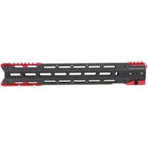 Madbull Strike Industries M4 GBBR / AEG GRIDLOK Handguard 15 Inch Main Body & Sights - Red